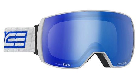 Maske Ski 605 OTG, weiß, blau