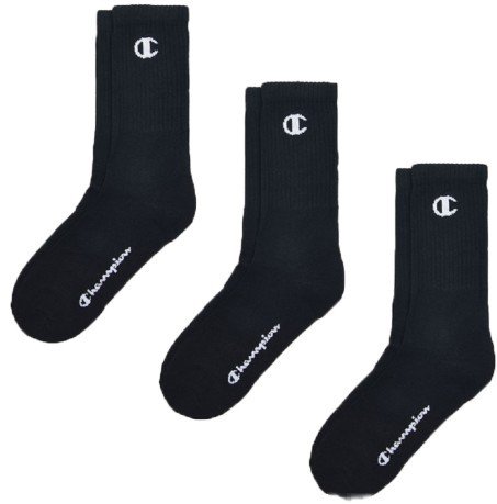 Crew Socks 3 Paar schwarz