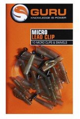 Micro Lead Clip Swivels & Tails Rubber