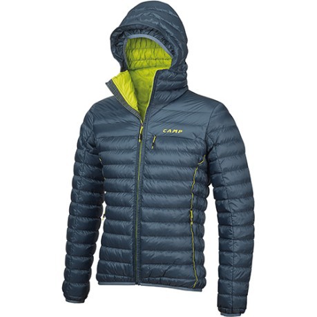 Jacket Trekking Man And Protection blue green