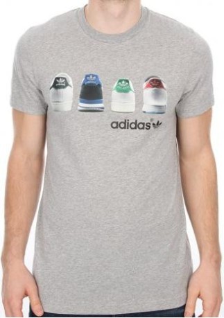 T-shirt herren Adidas Shoe