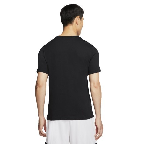 t-shirt Jordan Jumpman Frontale Bianco e nero