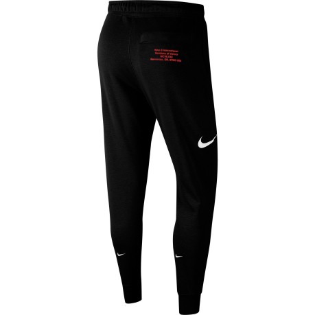 Tracksuit Sportswear Swoosh Front Black and white