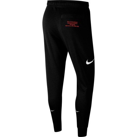Tracksuit Sportswear Swoosh Front Black and white
