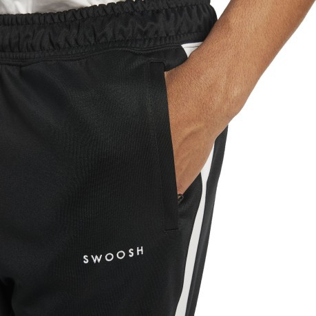 Mens pantalon Sportswear Swoosh Noir et blanc