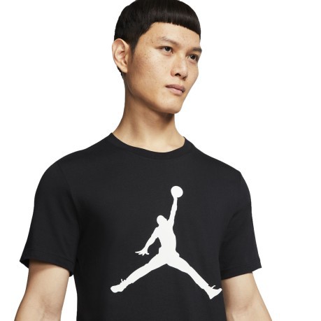 t-shirt Jordan Jumpman Front Blanc et noir