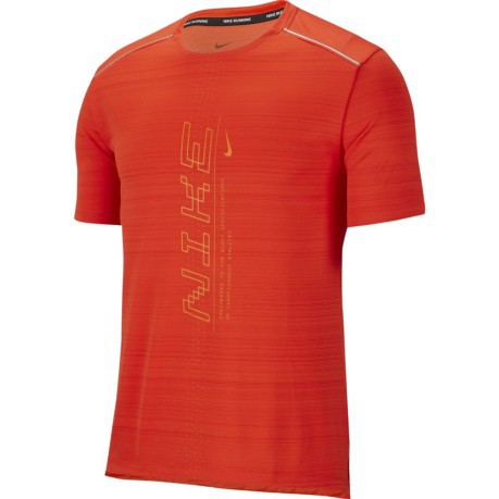 La Camiseta de Running para hombre Dri-Fit Miller naranja