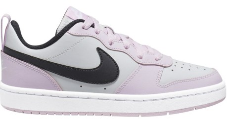 Nike Court Borough Low 2 Gs Bianco Laterale