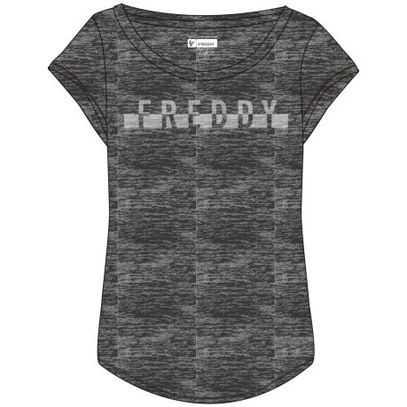 T-shirt regular fit Damen-Camouflage