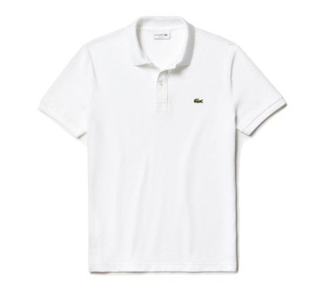Lacoste Polo shirt in petit piqué White