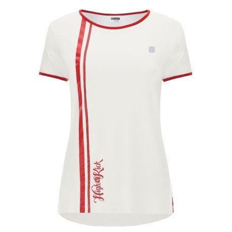 T-shirt Damen High kick Viskose Jersey Front