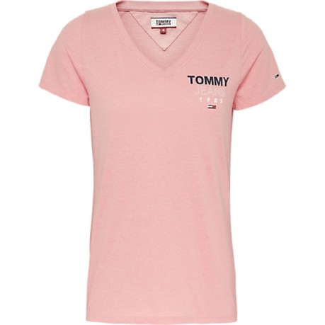 T-Shirt Donna Essential V Neck