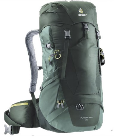 Trekking rucksack Futura PRO 36 der Vorderseite