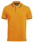 Poloshirt Gallery blau orange