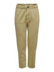 Pantaloni Donna Carrot Crop Frotale