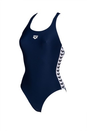 One-piece swimsuit Women's Team Fit Racer black