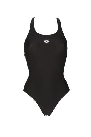 One-piece swimsuit Women's Team Fit Racer black