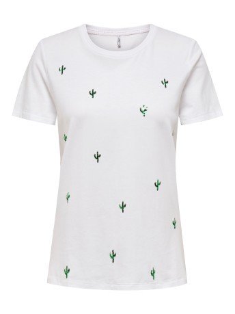 T-shirt Femme Cactus Visage
