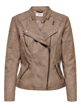 Jacket Woman Ava Eco Leather Front
