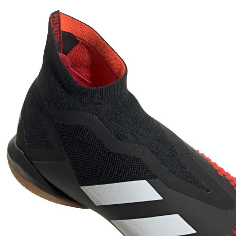 Zapatillas fútbol sala adidas Predator 20.4 IN negro/rojo jr