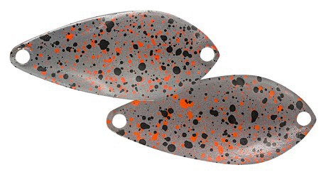 Artificial bait Trout Area Spoon Sysma 2.2 g of the Front and Back