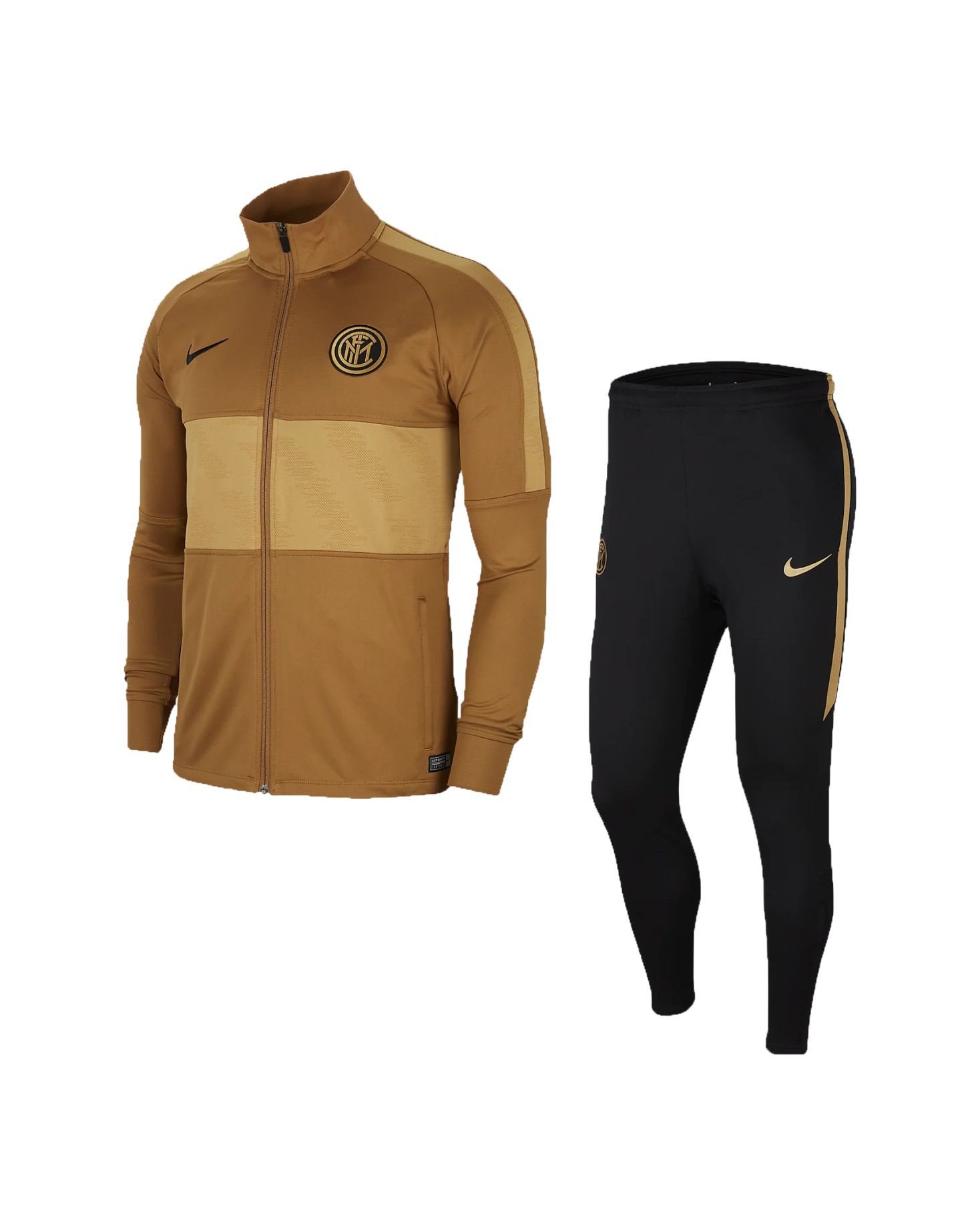 Tuta Nike Uomo Inter Strike colore Oro Nero - Nike 