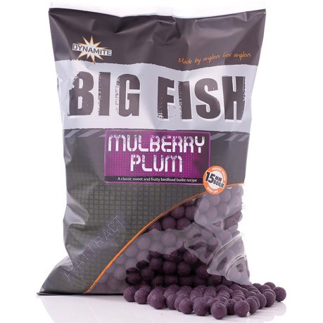 Boilies Mulberry Plum 20 mm 1 kg