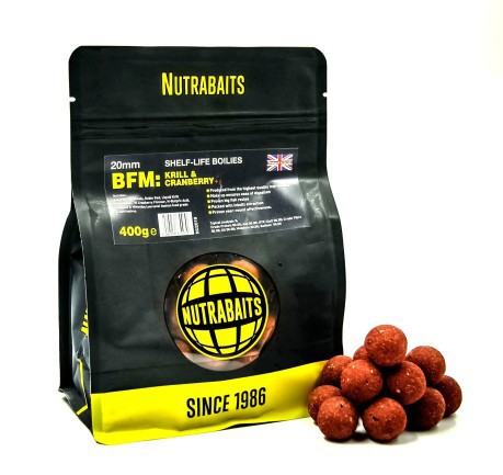 Boilies BFM: Krill &amp; Cranberry+ 15 mm
