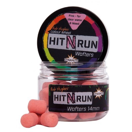 Boilies Wafter Hit N Run Pink 14 mm 