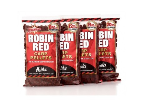 Boilies con Robin rojo 15 mm