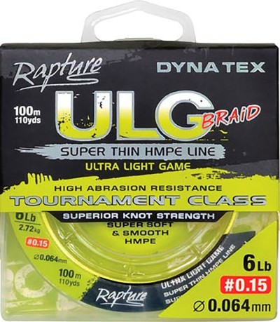 Wire Dyna tex ULG braid 100 m