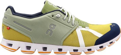 Mens Shoes Cloud 70/30 Side Green Yellow