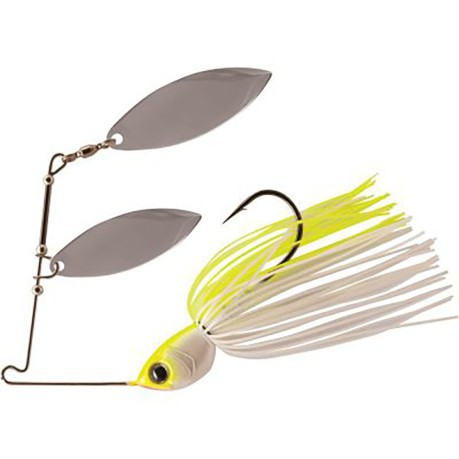 Artificial Lures Sharp Spin Double Willow Yellow