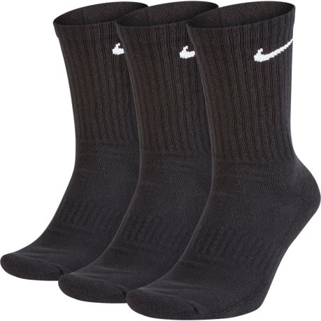 Socks Everyday Cushioned Front Black