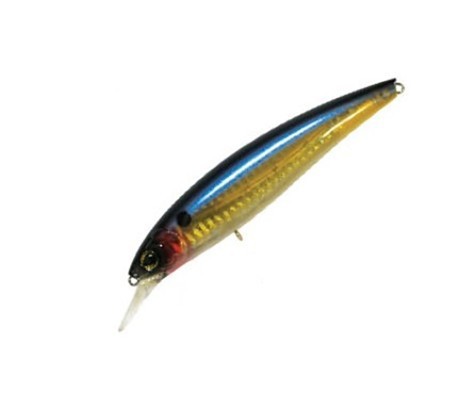 The Artificial lure Amber Jack 100 mm - 15.5 g Red Yellow