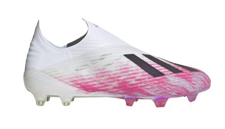 white and pink adidas football boots