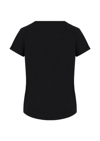 T-Shirt Donna Train Core nero 