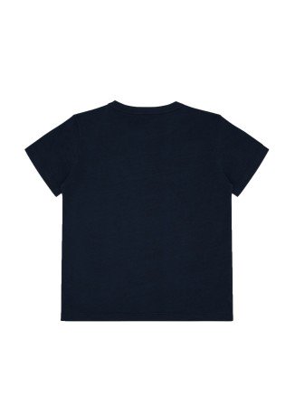 Camiseta de bebé de Tren de Visibilidad azul