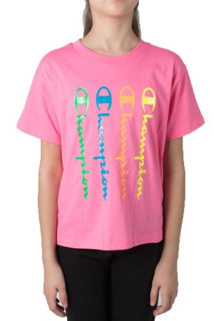 T-Shirt Mädchen Flou pink