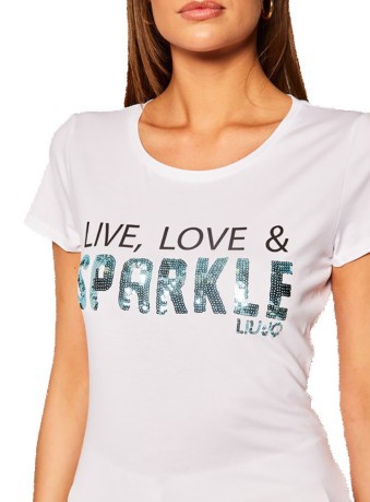 T-Shirt Donna Paillettes Sparkle