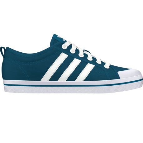 Zapatos de mujer de Miel Rayas colore azul blanco - Adidas -