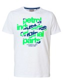 Men's T-shirt with White logo in Front
