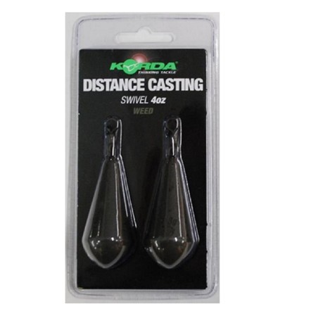 Leads Distance Casting Swivel 100 g brown
