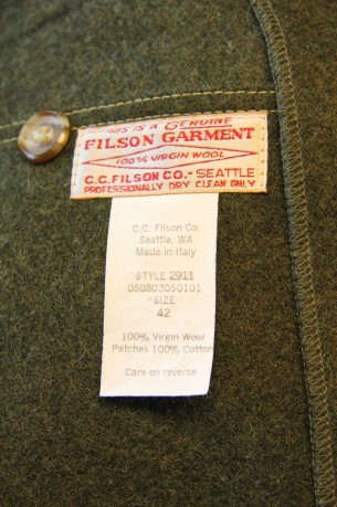 Jacket Wool Style 2911