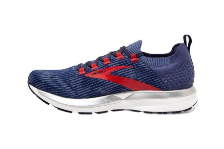 Chaussures de Running Man, Ricochet 2 bleu rouge