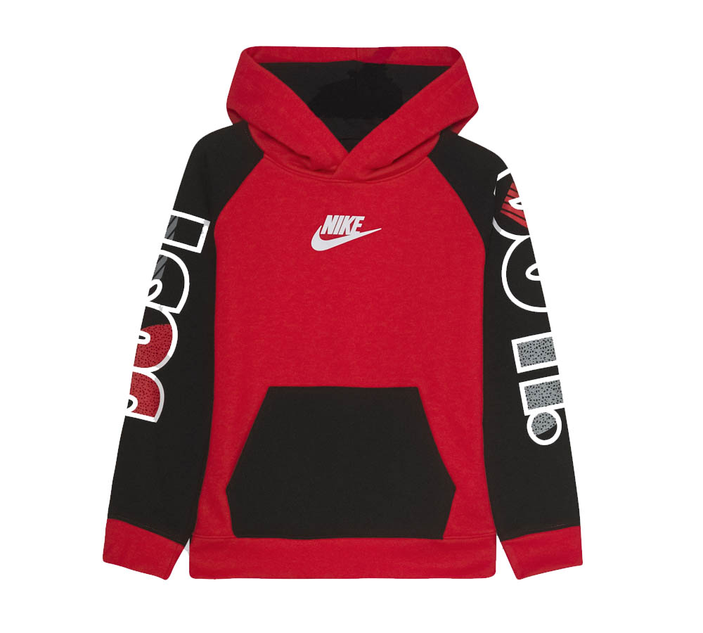 Felpa JDI Hoodie rojo negro - Nike - SportIT.com