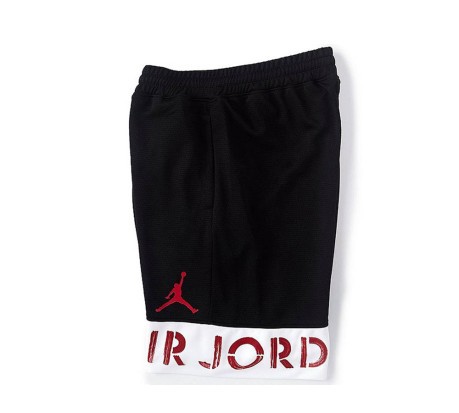 Shorts Junior Jordan Jumpman Air GFX nero bianco 
