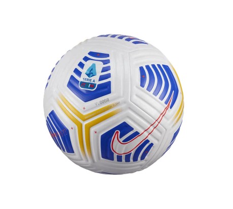 Pallone Calcio Serie A Flight 2020/2021 bianco blu
