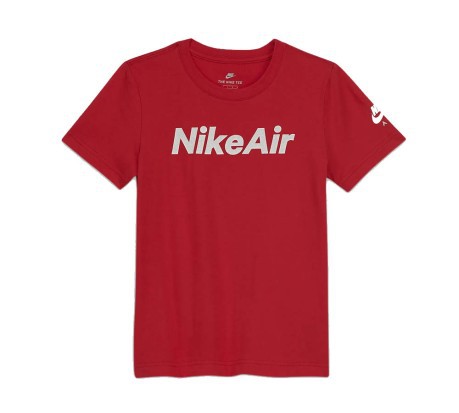 T-Shirt Junior Nike Air SS rosso