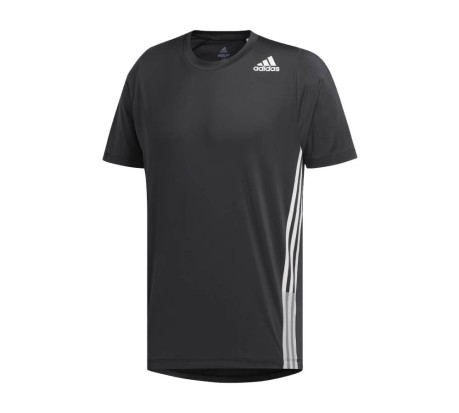 T-Shirt Uomo Freelift 3-Stripes bianco nero